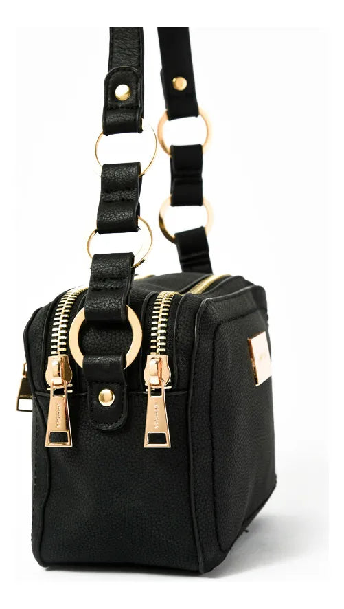 Cartera Mujer Bandolera Mediana Keyden Negro