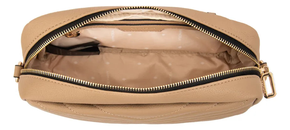 Cartera Mujer Bandolera Filomena Pequeña Beige Oscuro