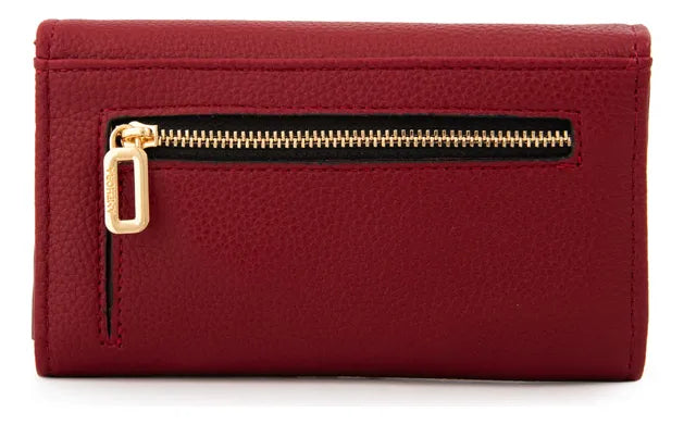Billetera Mujer Mediana Lizet Rojo