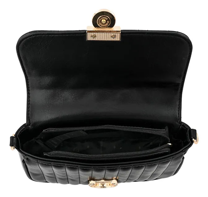 Cartera Mujer Bandolera Pequeña Airla Negro