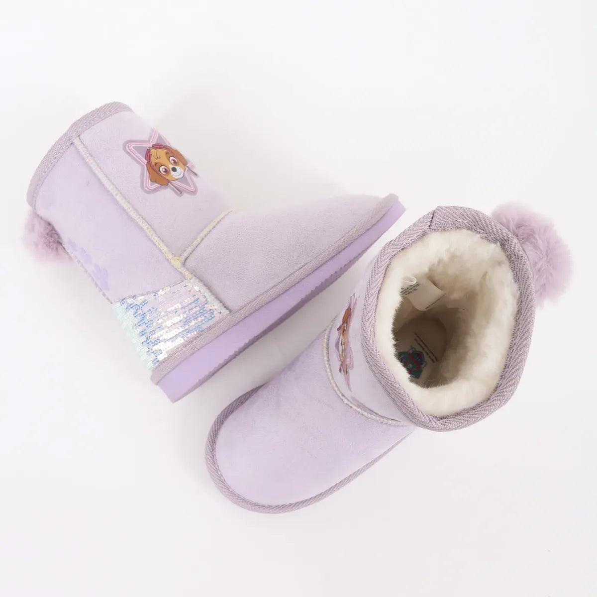 Bota Niña Chiporro Lentejuelas Skye Morado