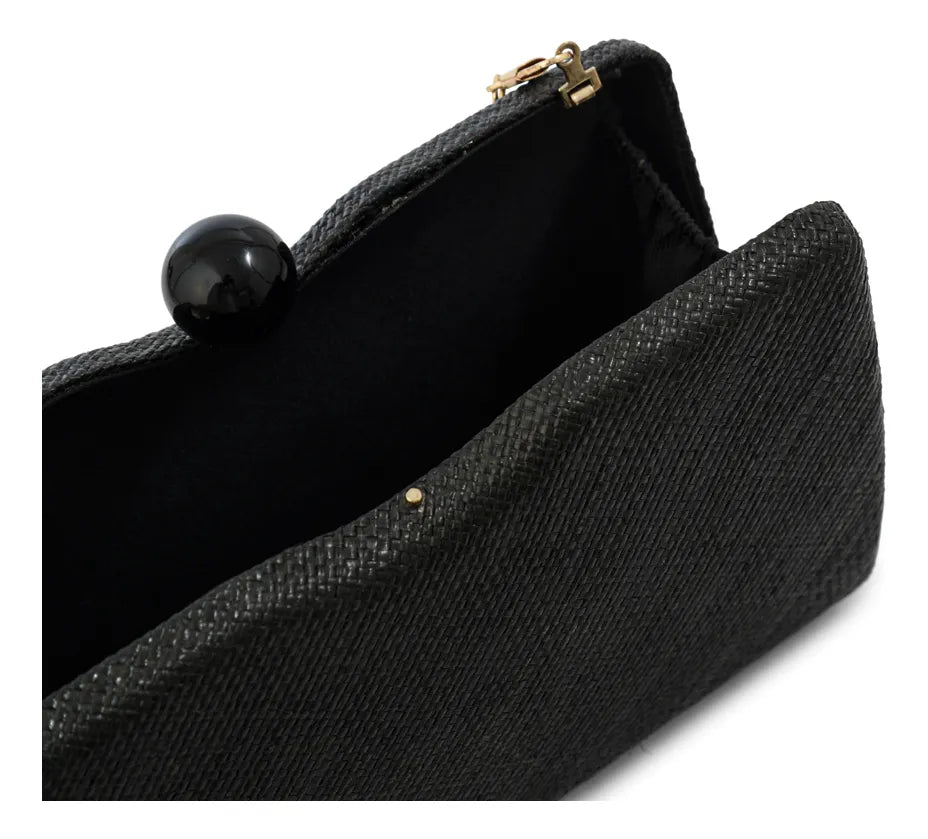 Cartera Mujer Fiesta Isaura Pequeña Negro