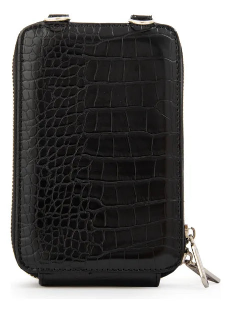 Cartera Mujer Bandolera Porta Celular Boga Pequeña Negro