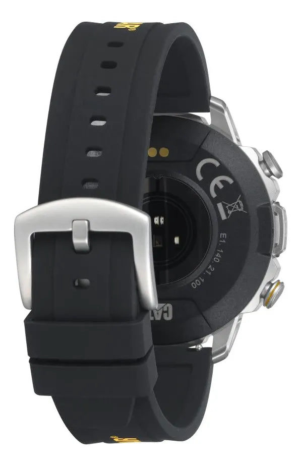 Reloj Hombre Caterpillar Hombre Qb.161.16.137 Diam Malla Negro Bisel Negro Fondo Negro