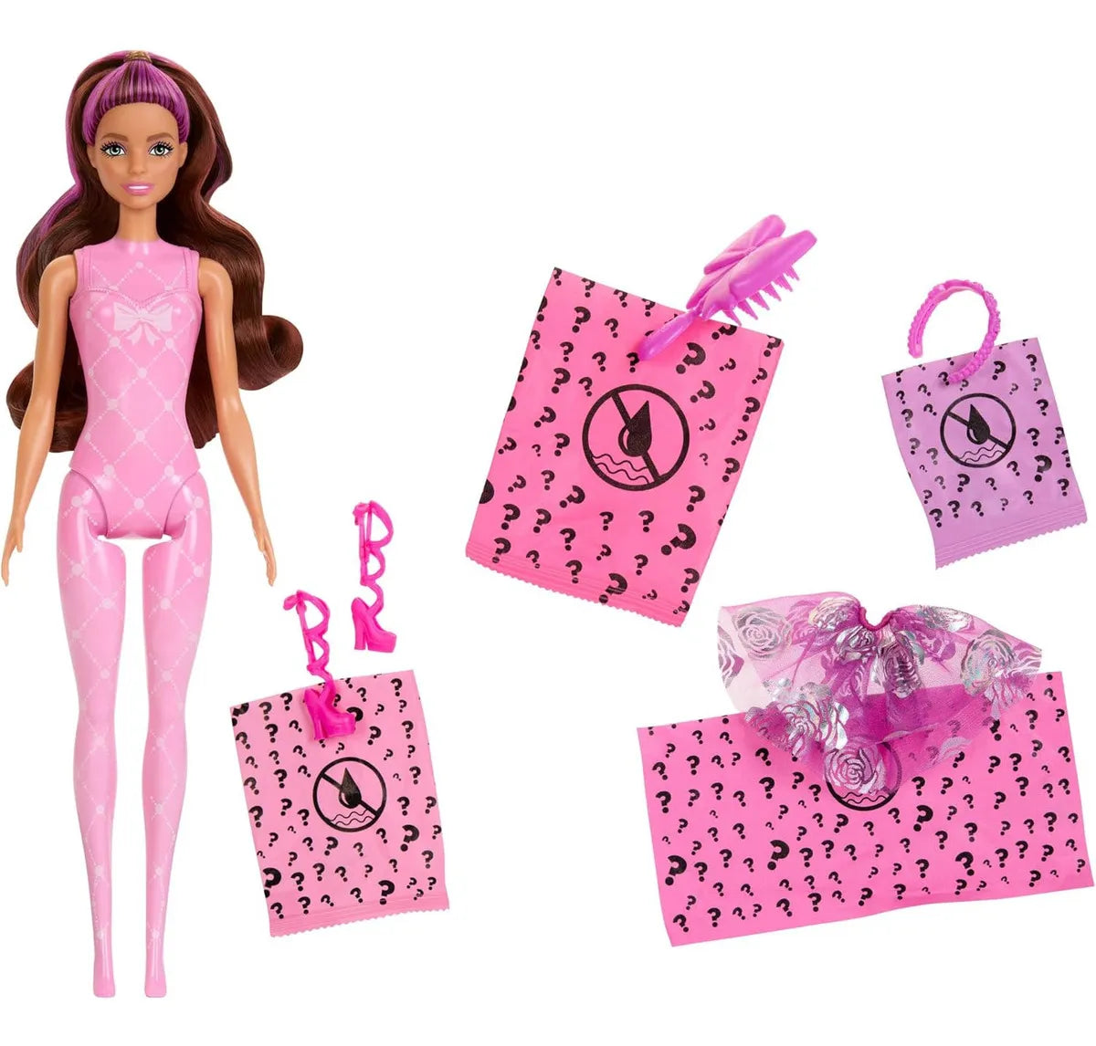 Muñeca Barbie Serie de ballet sorpresa de Color Reveal Ballerina