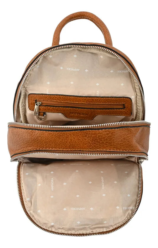 Mochila Mujer Pequeña Catriel Café