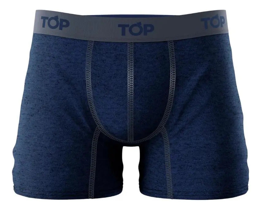 Pack 5 Boxer Medio Hombre Algodon Multicolor C4