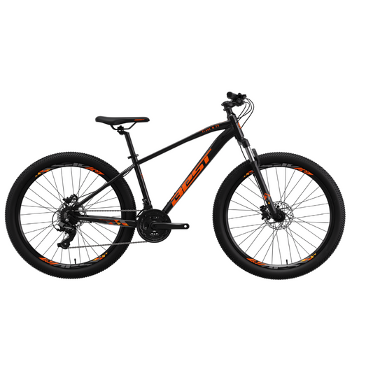 Bicicleta Flare Aro 29 Negro/Naranja