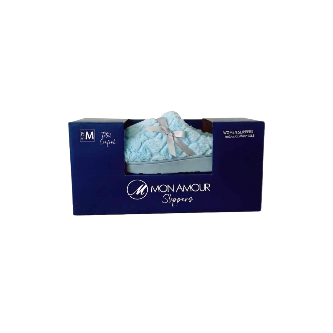 Patufla Mujer Coralfleece 0343 Celeste