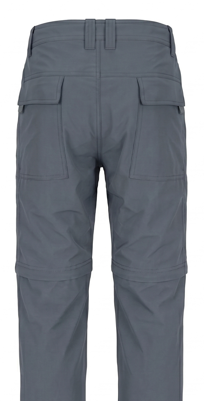 Pantalón Hombre Desmontable Kai Gris Oscuro