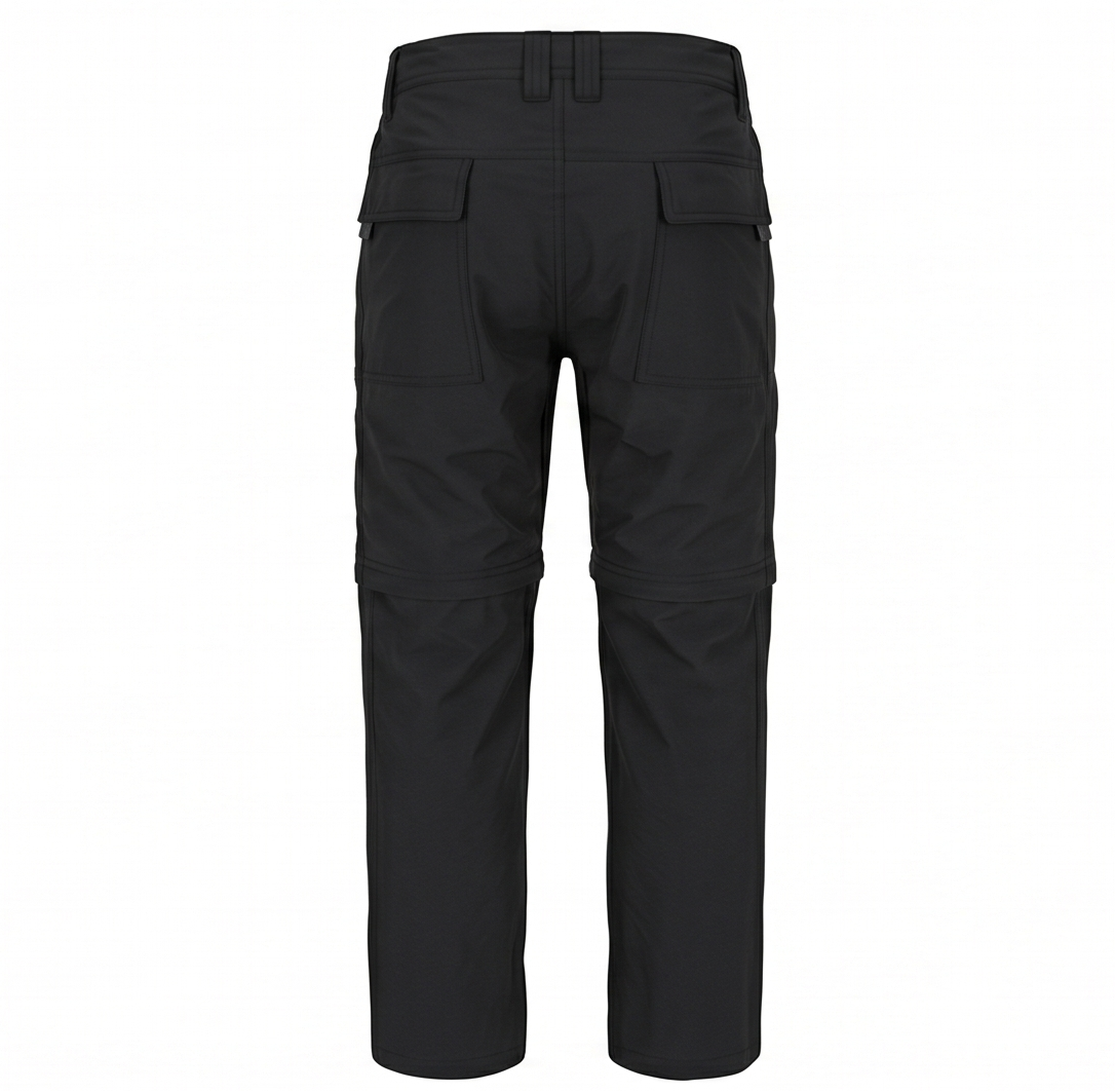 Pantalón Hombre Desmontable Kai Negro