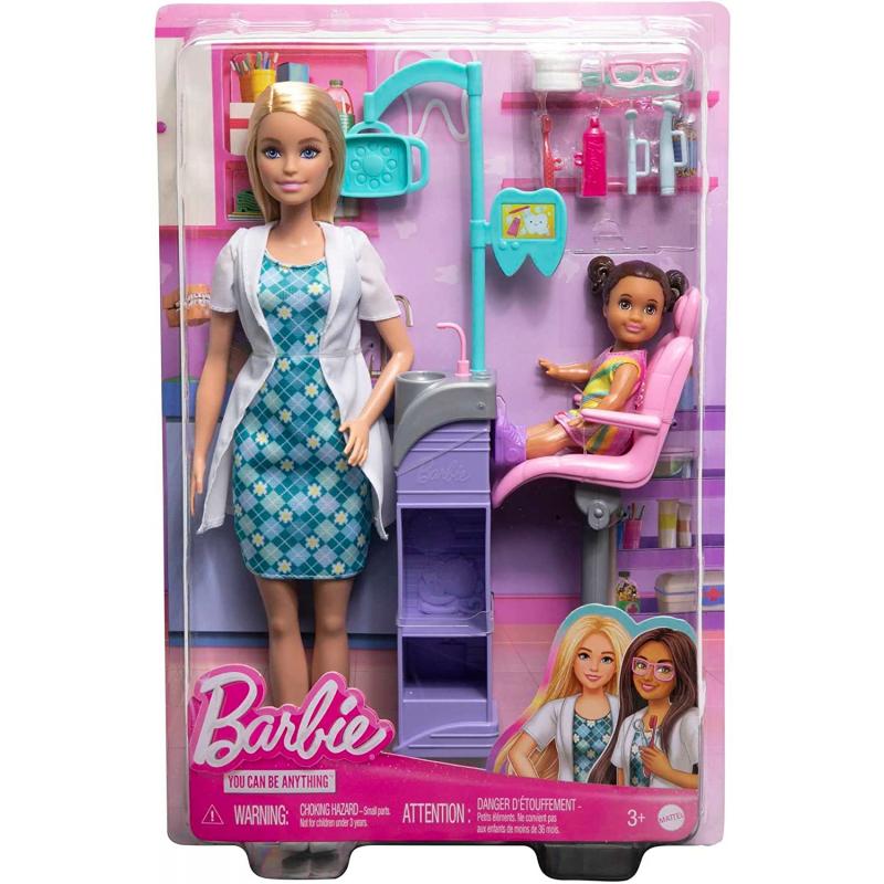 Barbie Careers Dentista y juego con accesorios