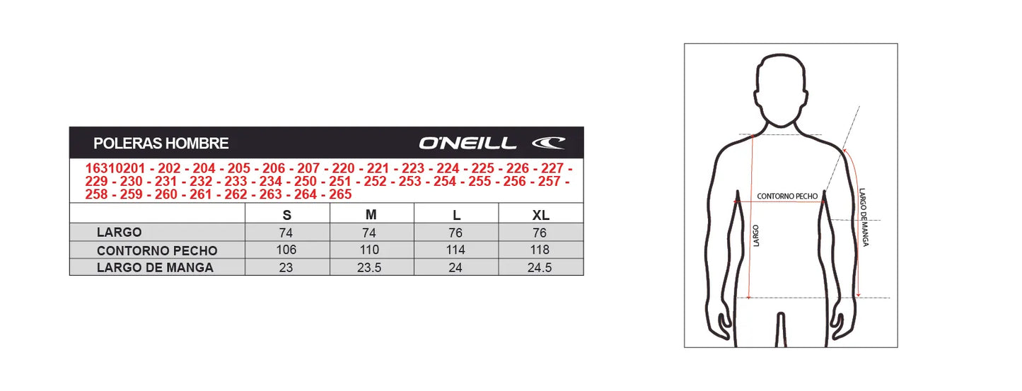 Polera Hombre Manga Corta Blue Horizon Negro