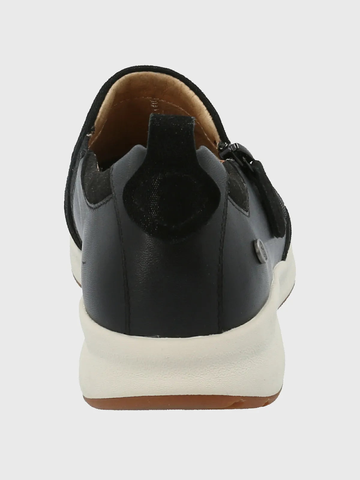 Zapato Mujer Cuero Spinal Slip On Negro