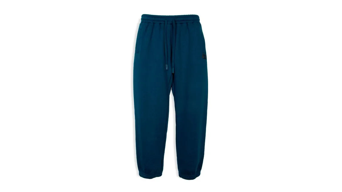 Pantalón Buzo Niño Jogger Liso Azul