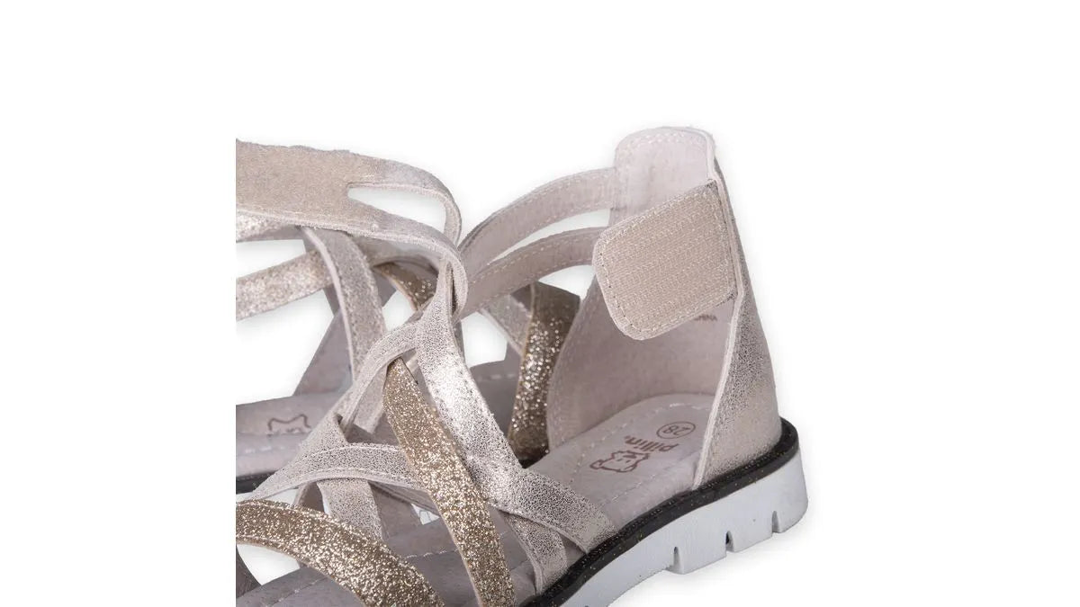 Sandalias Niña Dorado