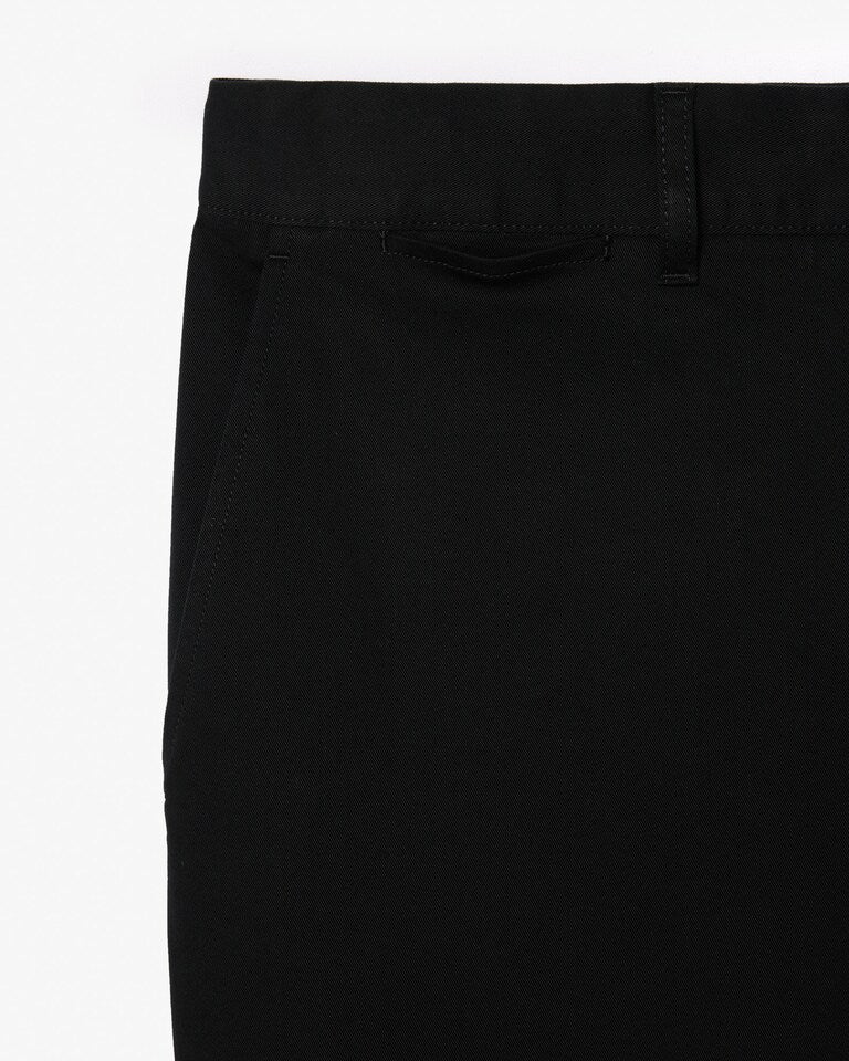 pantalón-hombre--chino-de-algodón-de-corte-regular-negro