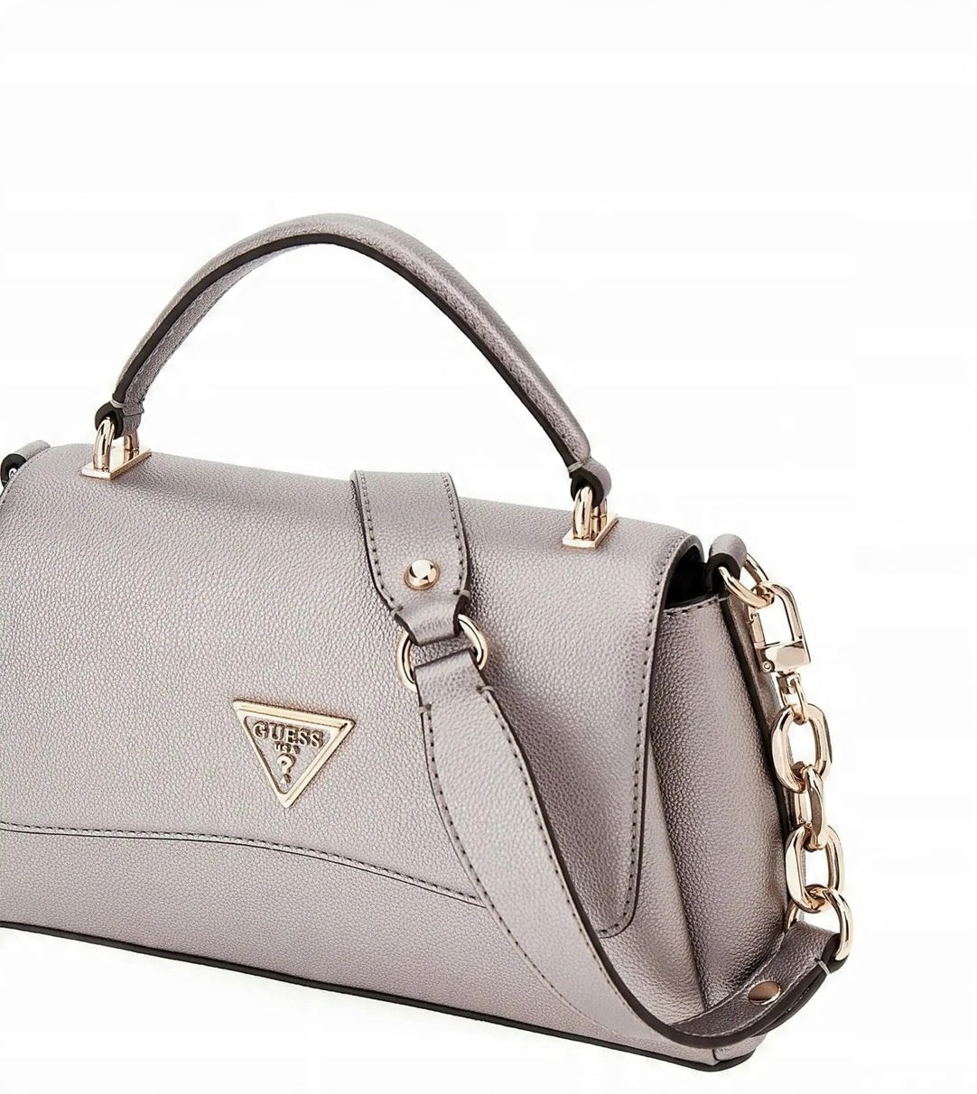 Cartera Mujer Bandolera Original Gloriana Plata