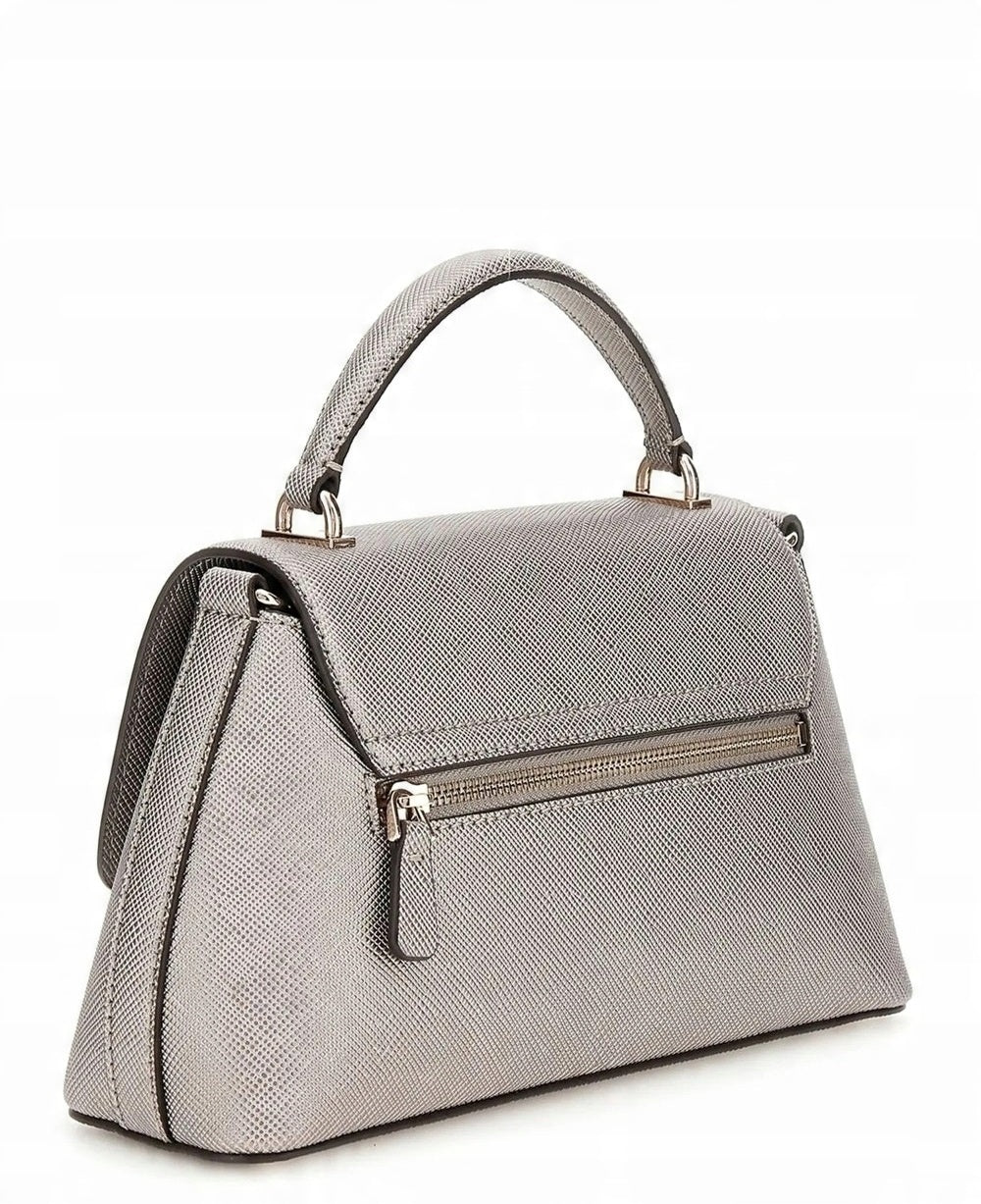 Cartera Mujer Bandolera Original Gloriana Plata