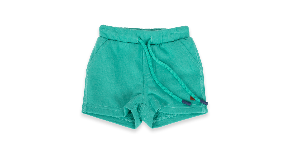short-bebé-niño-verde