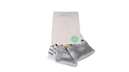 calcetines-niño-recién-nacido-gris