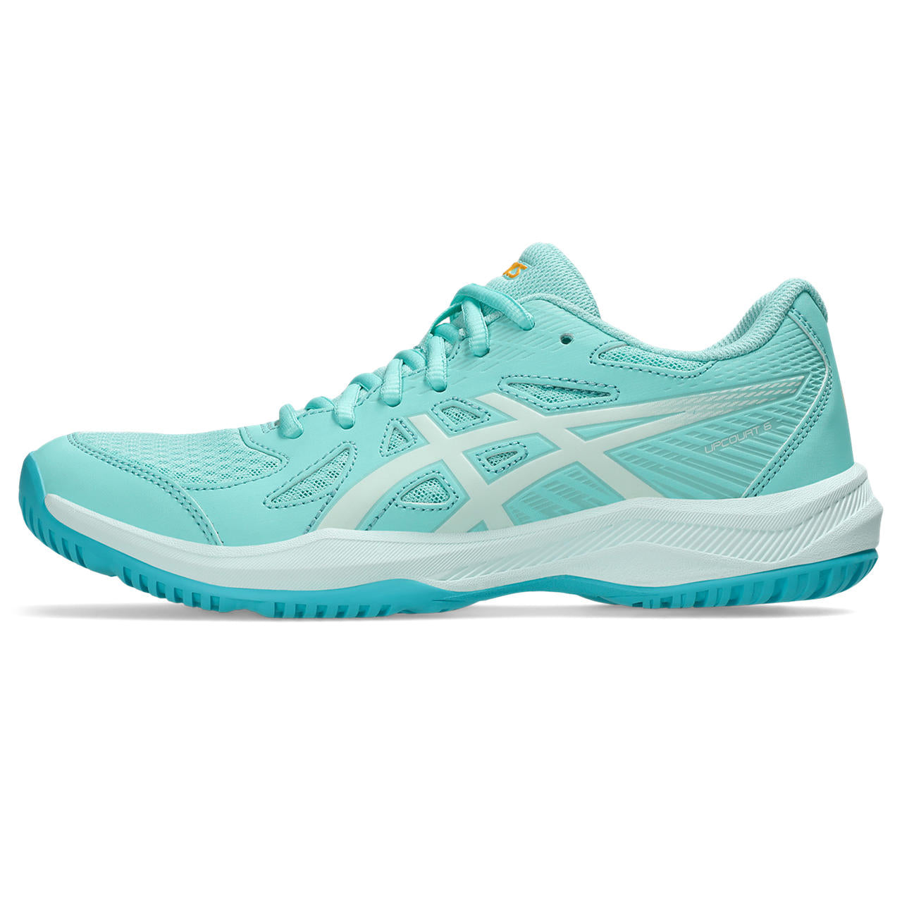 Zapatilla Mujer Voleibol Upcourt 6 Celeste