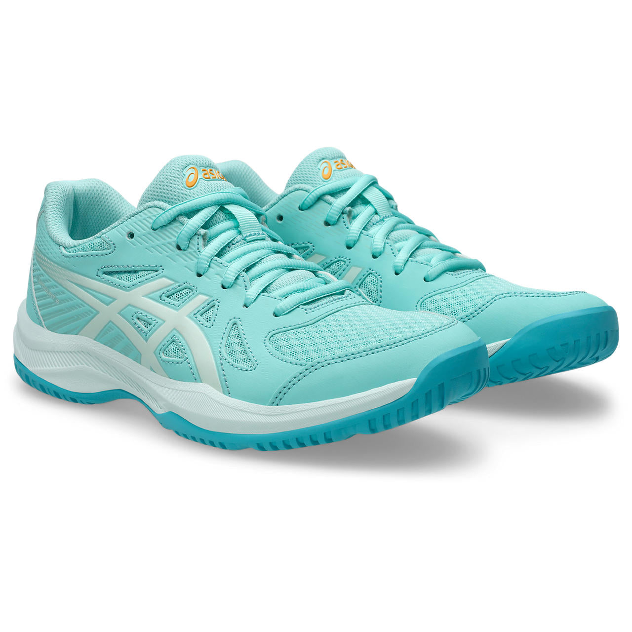Zapatilla Mujer Voleibol Upcourt 6 Celeste