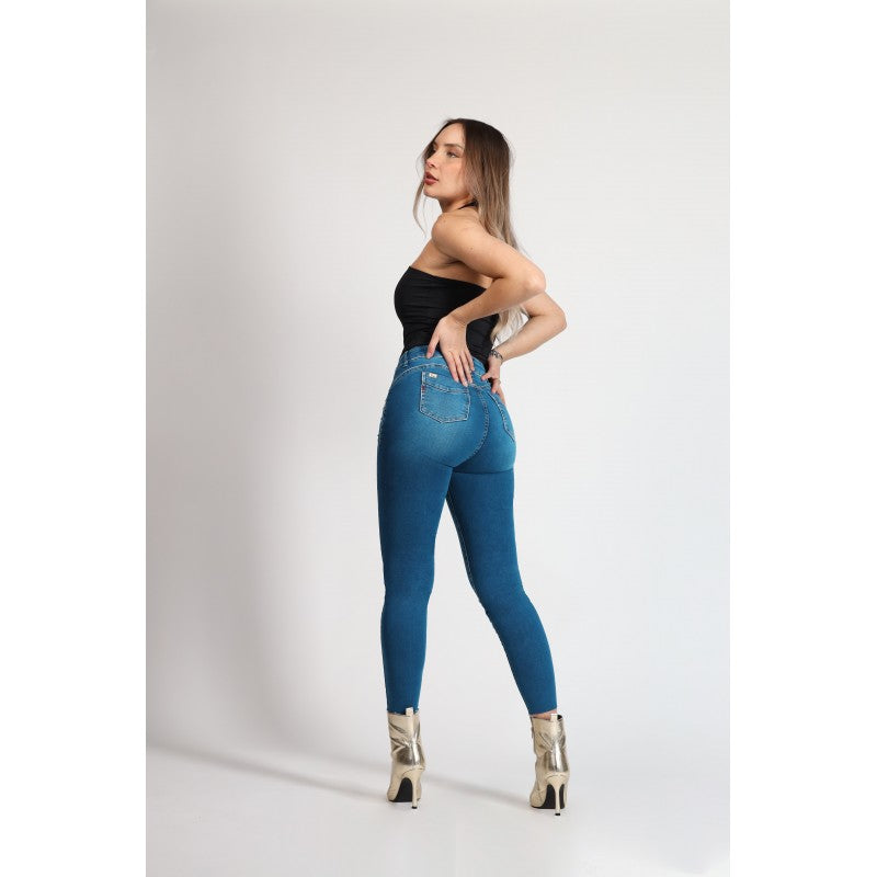 Jeans Mujer Skinny (Smart Denim) 4051 Azul