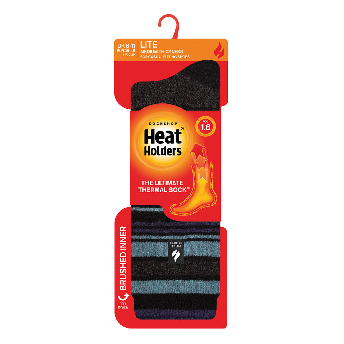 Calcetines Hombre Ultra Lite Ski Heat Holders Negro