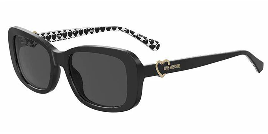 Lentes de Sol Mujer MOL060/S8075518 Negro con Blanco