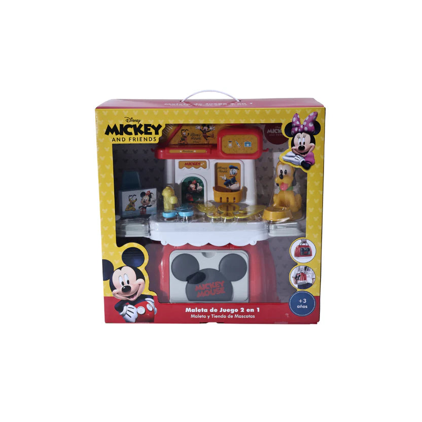 Maleta de juego Mickey 2 En 1 Tienda De Mascota