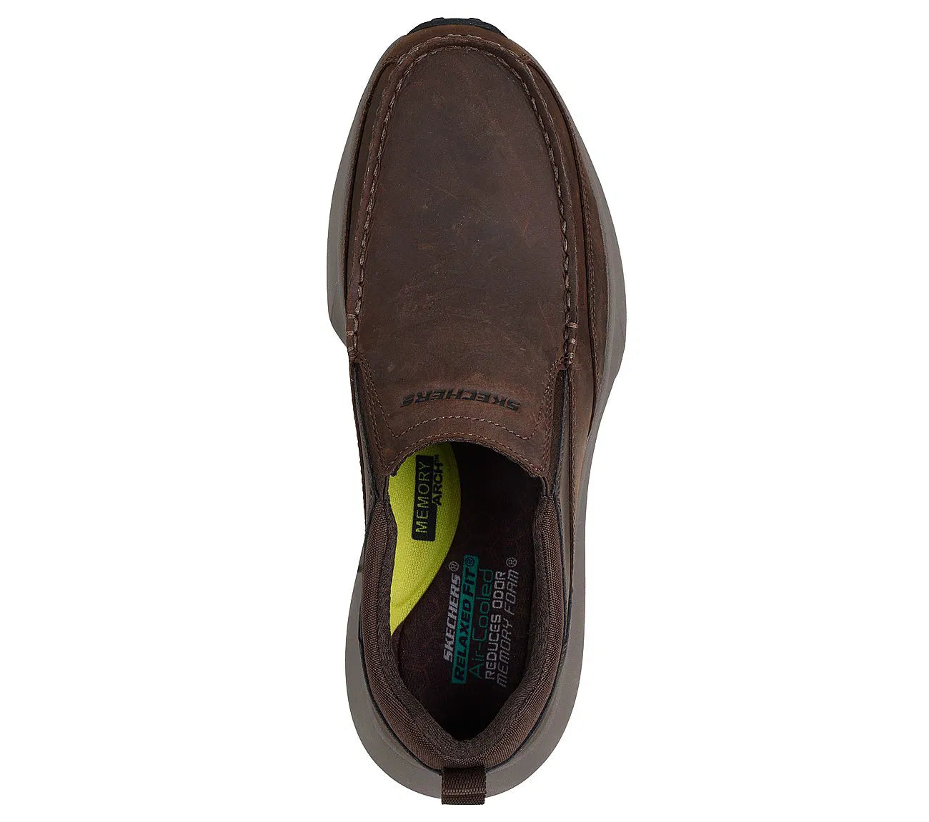 Mocasin Hombre Con Elastico Cocoa