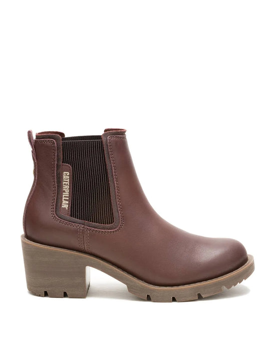 Botín Mujer Cuero Rewrite Chelsea Brunette