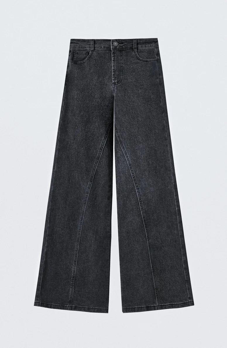 Pantalón Mujer Corte Entrepierna Black