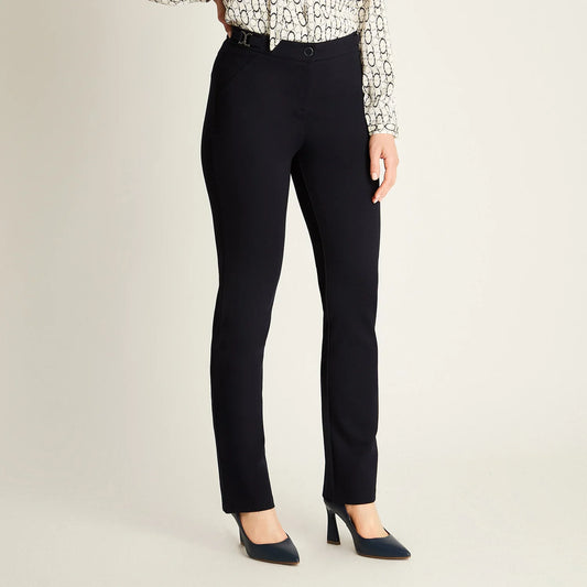 Pantalón Mujer Azul Recto