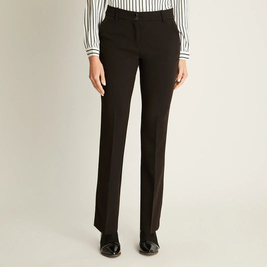 Pantalón Mujer Formal Negro Recto