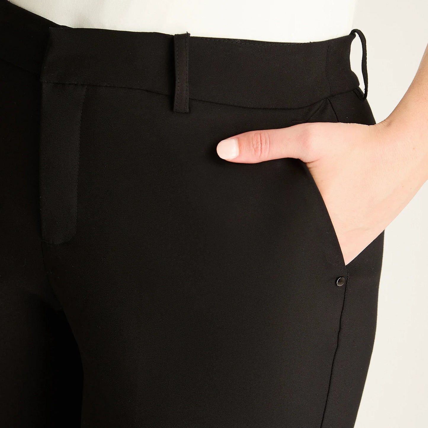 Pantalón Mujer Formal Slim Negro