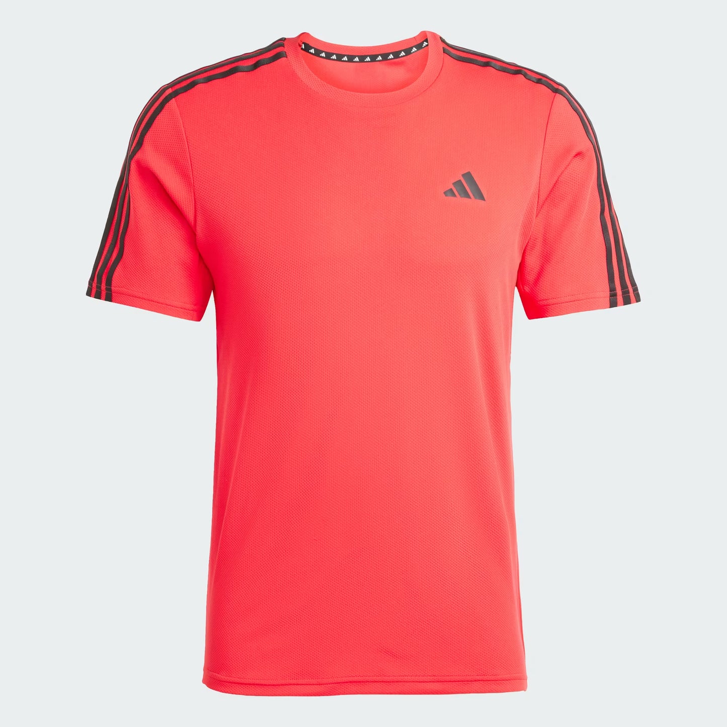 Polera Hombre Train Essentials 3-Stripes Red