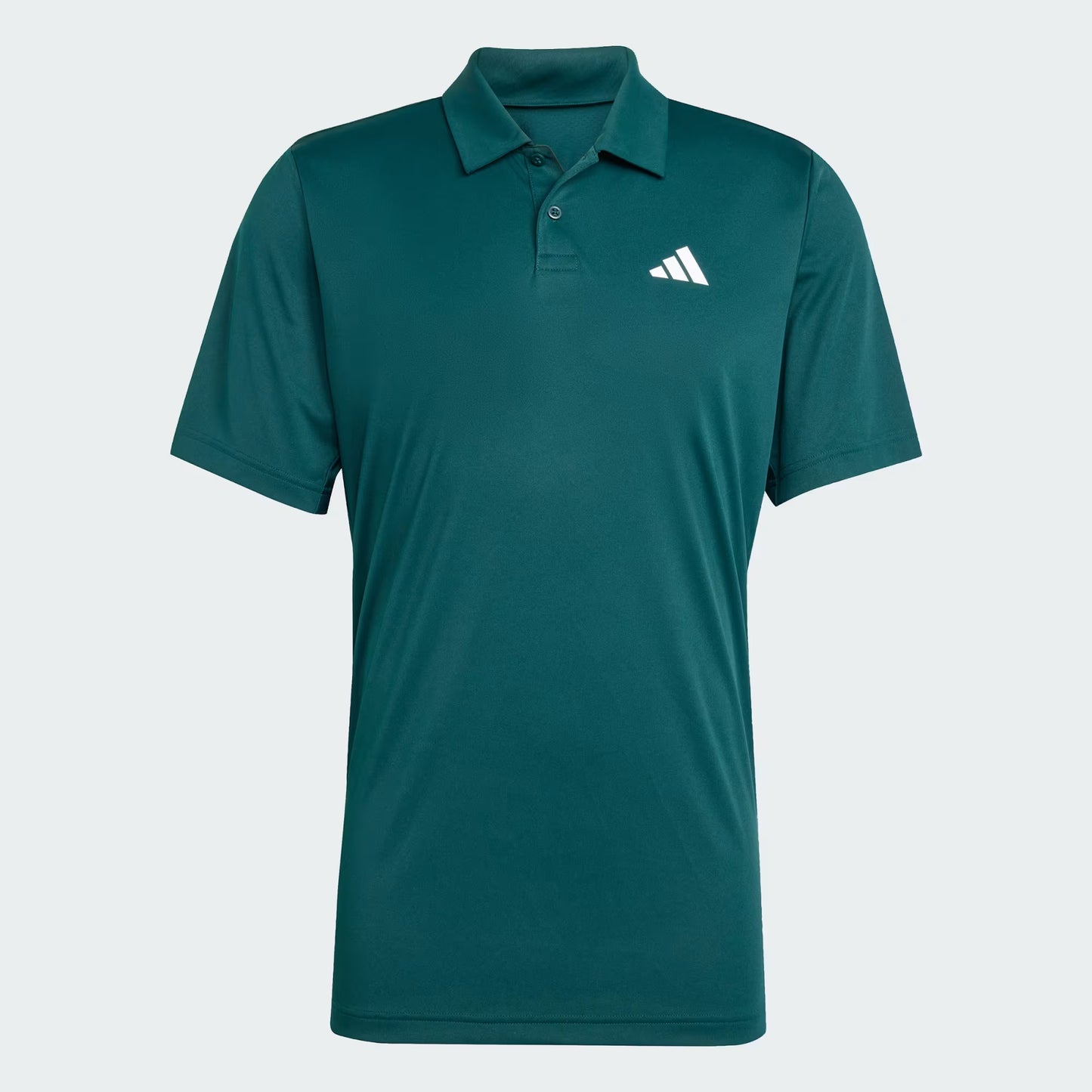 Polera Hombre Cuello Club Tenis Verde Oscuro