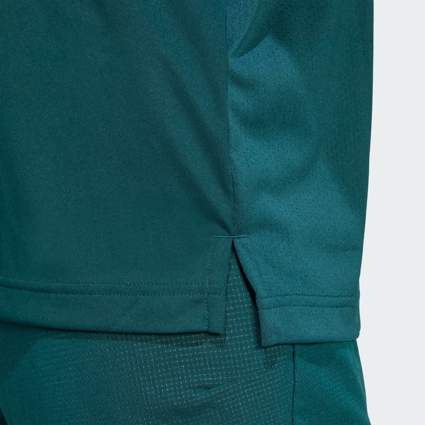 Polera Hombre Cuello Club Tenis Verde Oscuro