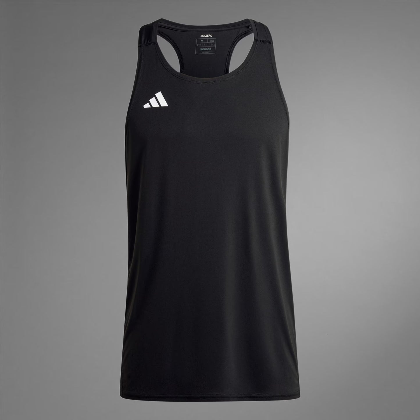 Polera Hombre Sin Mangas Adizero Running Essentials Negra