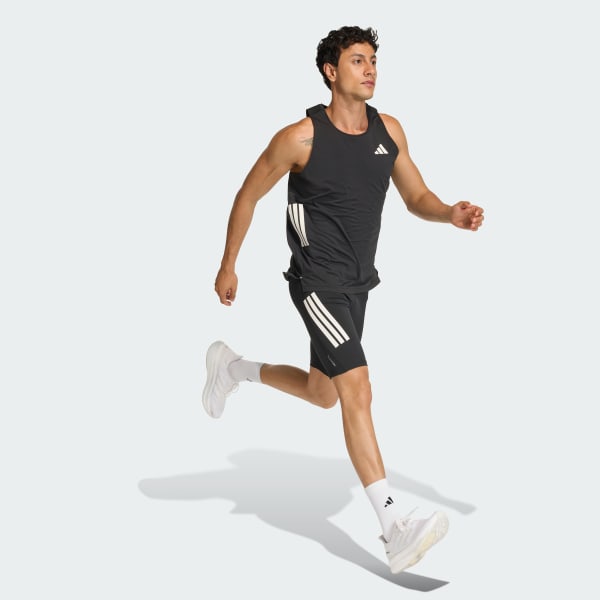 Polera Hombre sin Mangas para Running adi365 Climacool Negro