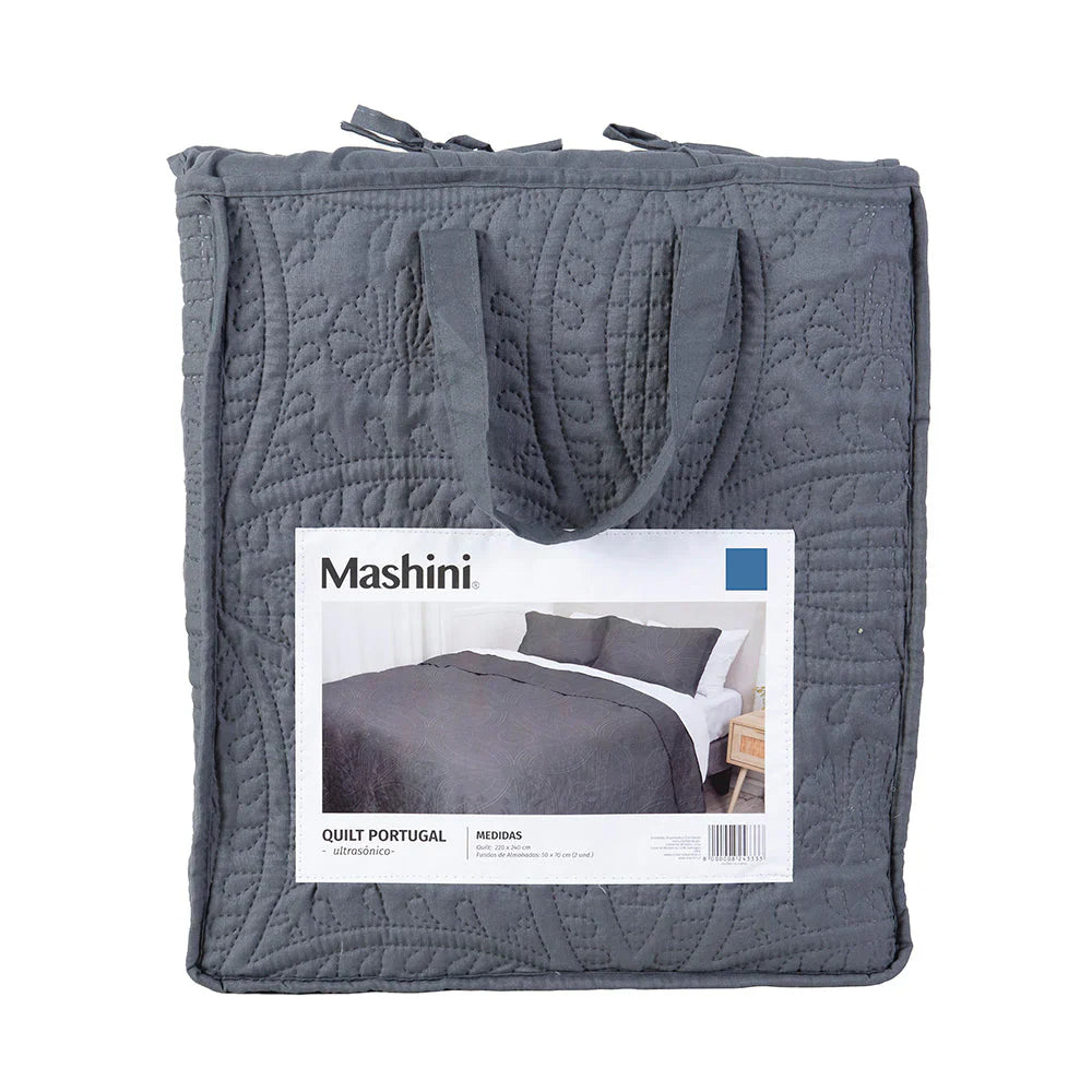 Quilt 1.5 Plazas Portugal Marengo