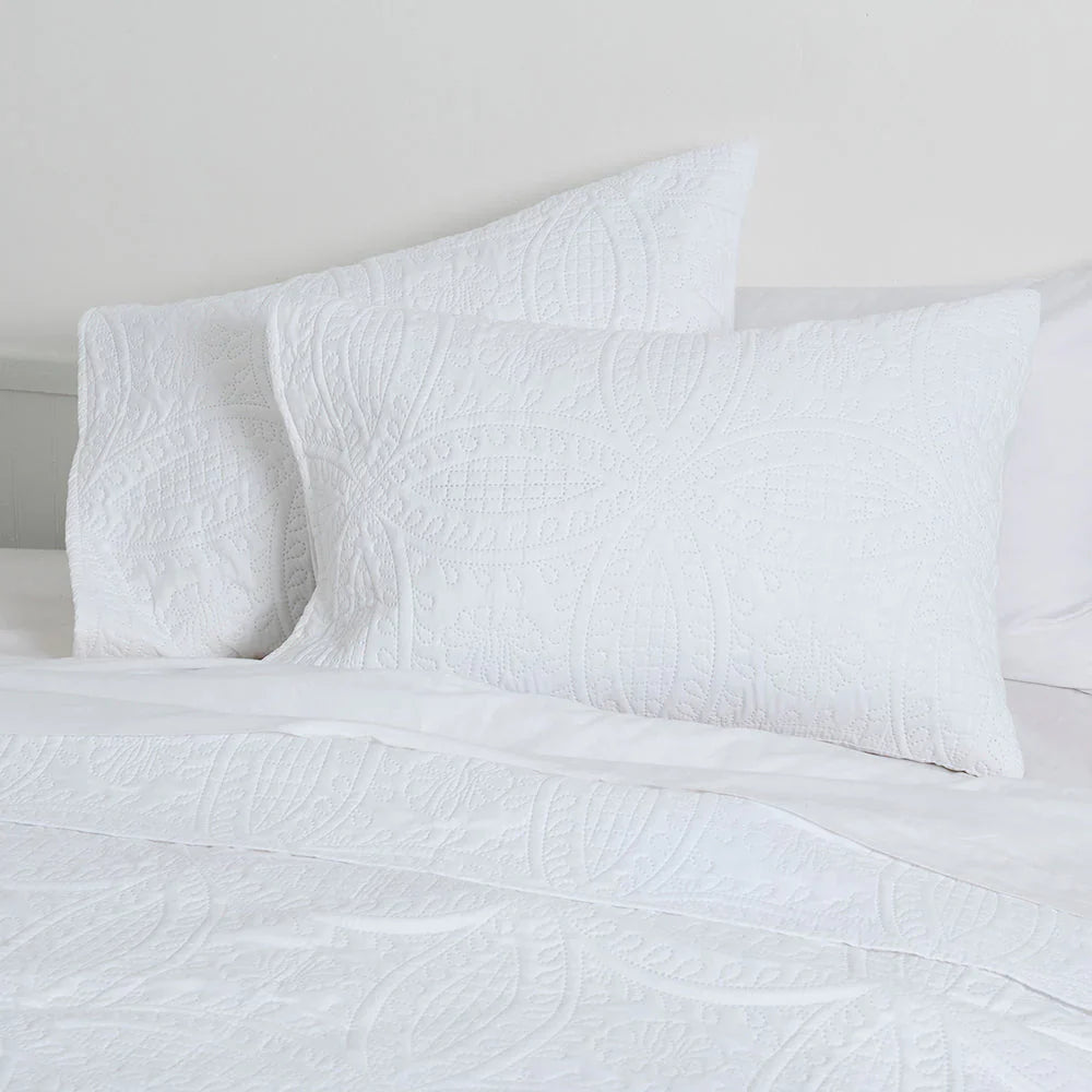 Quilt King Portugal Blanco