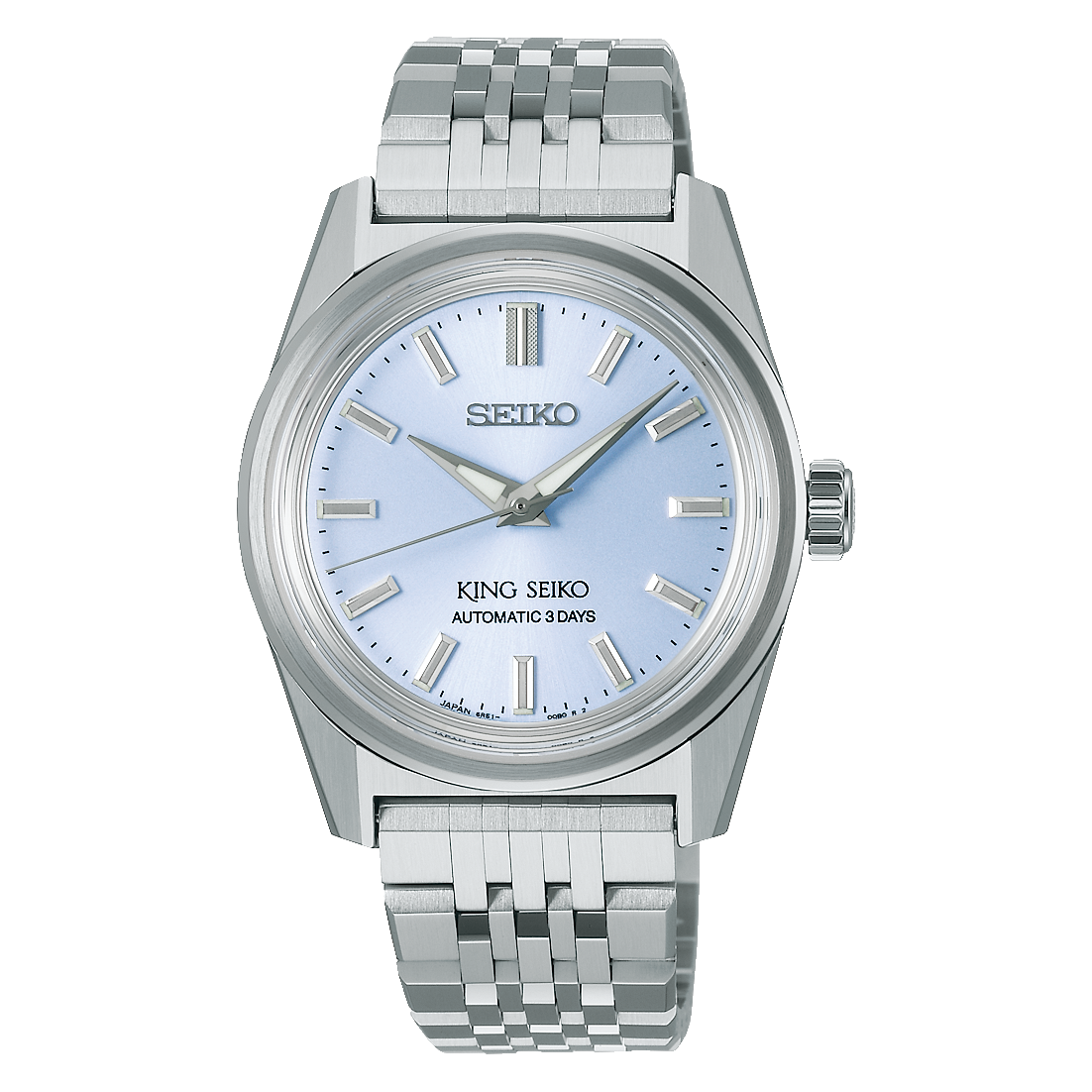 Reloj Hombre King Plateado