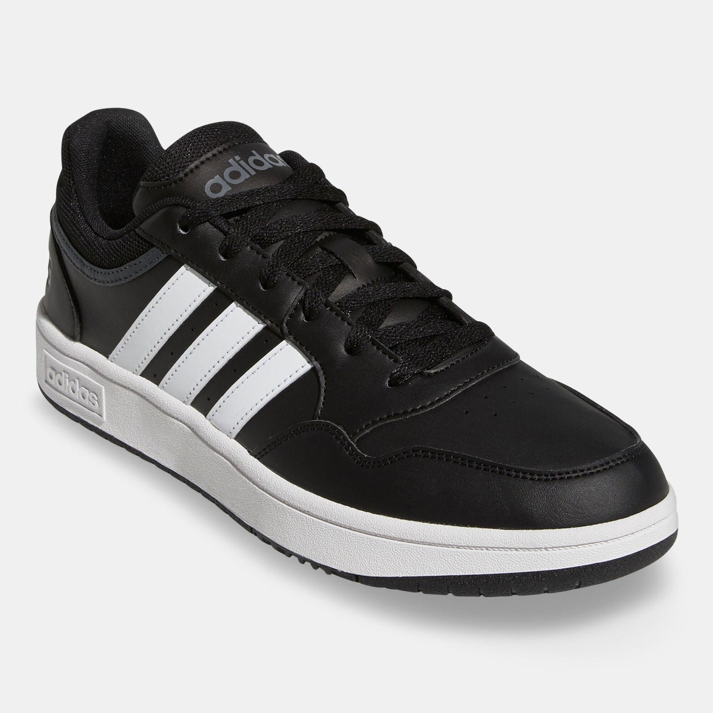 zapatilla-hombre-bajas-clásicas-vintage-hoops-3.0-negro