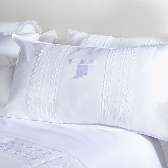 Set Fundas de Almohada Broderie