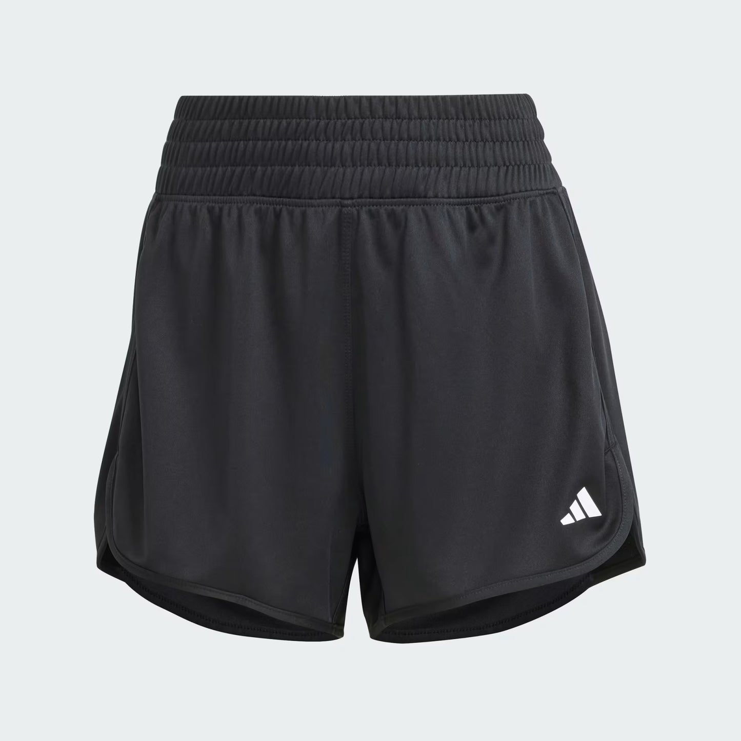 Shorts Mujer Pacer Essentials Tejidos Tiro Alto Negro