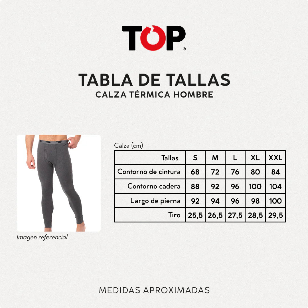 Calza Hombre Outdoor Térmica C2 Blanco