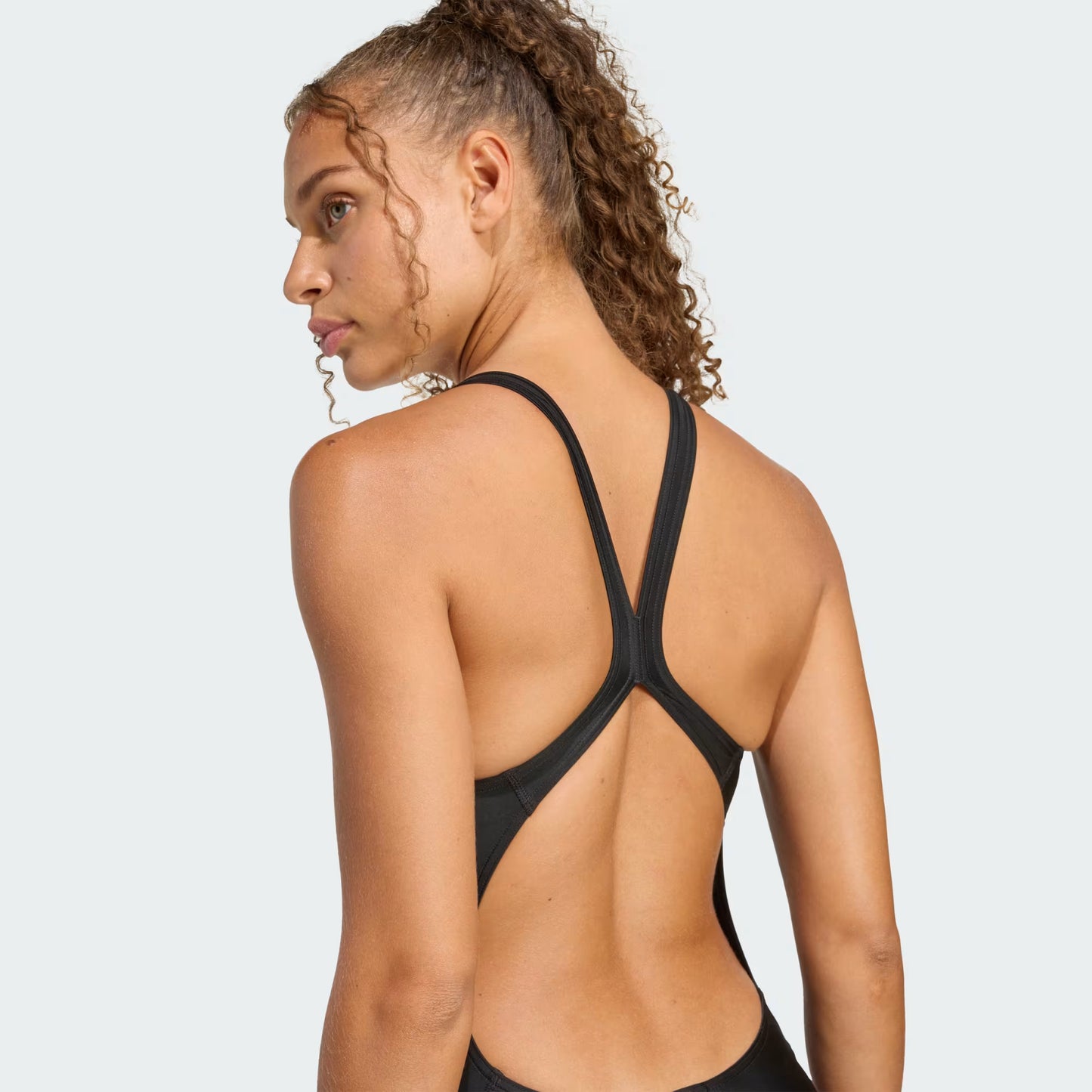 Traje De Natación Mujer 3 Bar Logo Negro